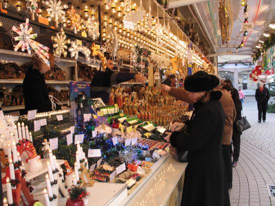 Une des baraques de noel